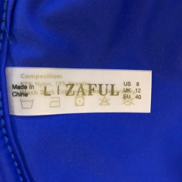 ZAFUL Plunge Underwire Bikini Top - Picture 3 of 3